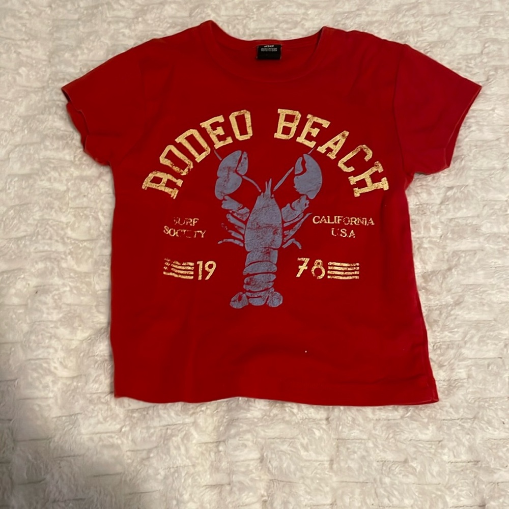 Urben outfitters radio beach baby tee